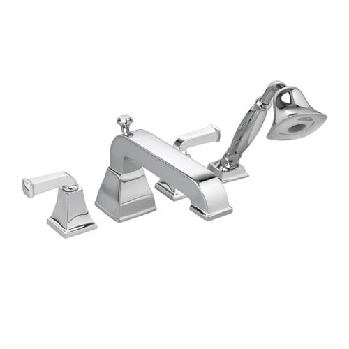 American Standard 2555.920 Town Square Double Handle Roman Tub Filler Faucet - Satin Nickel